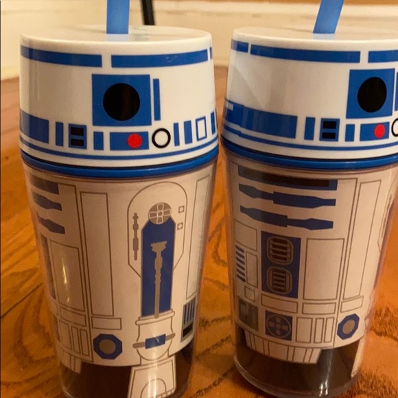 Vintage r2d2 pair of insulated cups - Picture 2 of 4